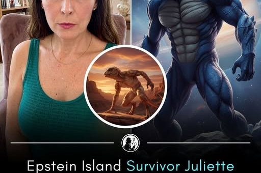 Juliette Bryant, recognized as an Epstein Island survivor, said that she witnessed Epstein shapeshift into a reptilian, devil-like creature