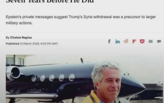 Seven Years Before He Did Epstein’s Private Messages Speculated Trump Might ‘Bomb Iran’ If ‘Cornered Like a Rat’