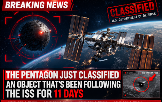 The Pentagon Just Classified an Object That’s Been Following the ISS for 11 Days