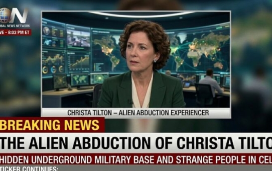 The Alien Abduction of Christa Tilton: Hidden Underground Military Base And Strange People In Cells