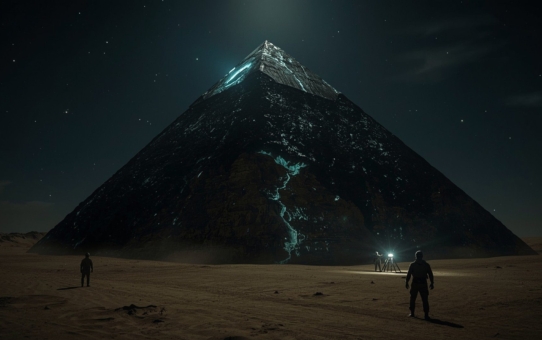 Ancient ‘Black Pyramid’ Discovered Buried Beneath the Egyptian Desert — Archaeologists Find Technology That Shouldn’t Exist